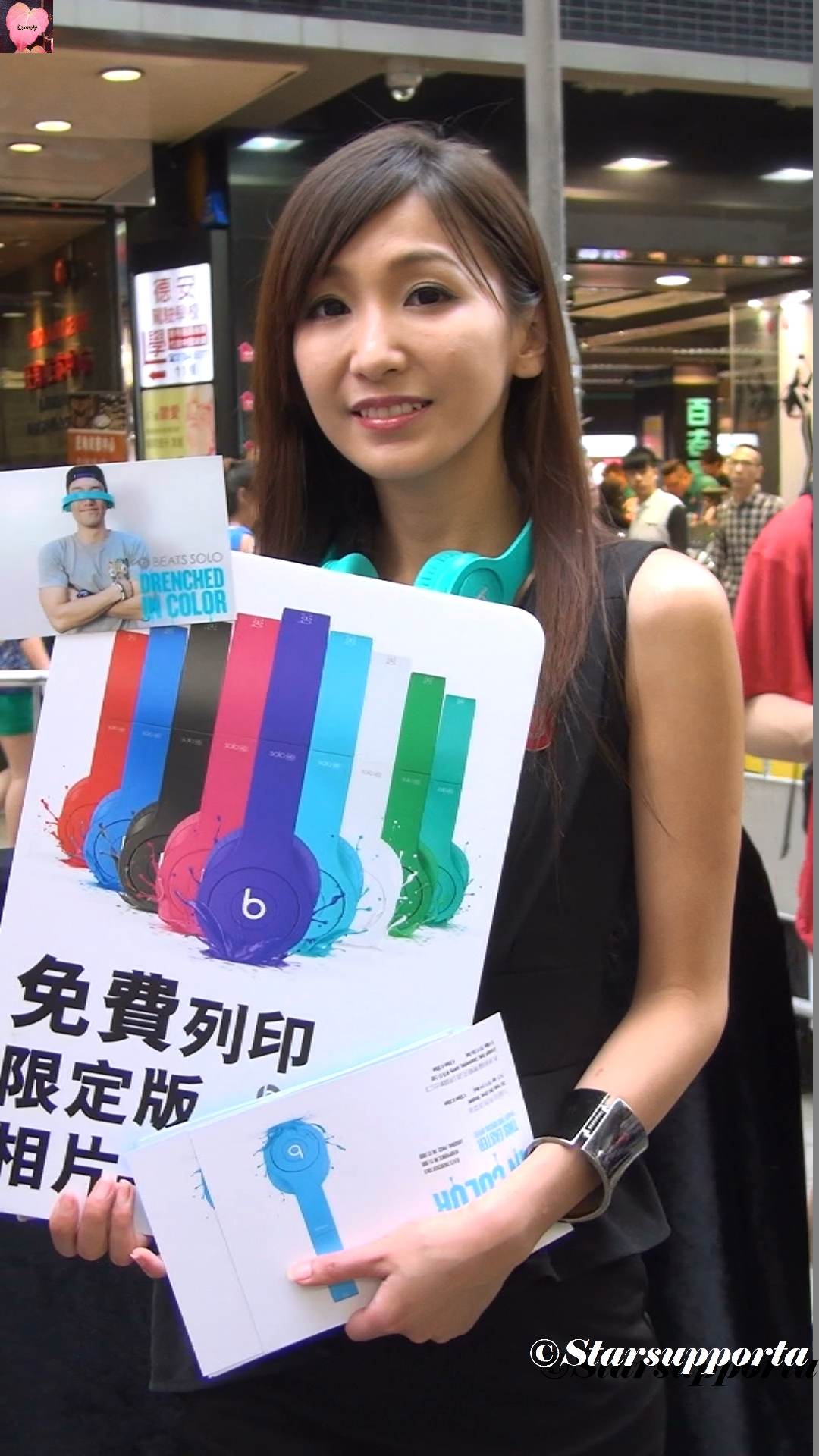 20140419-20 Beats Solo 耳筒 宣傳活動 @ 香港旺角西洋菜街
